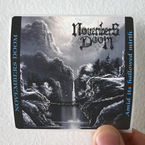 Novembers Doom Amid Its Hallowed Mirth Album Cover Sticker