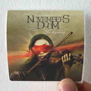 Novembers Doom The Knowing 1 Album Cover Sticker