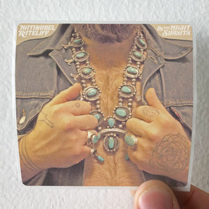 Nathaniel Rateliff and The Night Sweats Nathaniel Rateliff The Night Sweats Album Cover Sticker