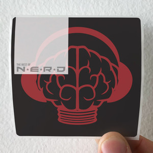 NERD The Best Of Nerd Album Cover Sticker NERD The Best Of Nerd Album Cover Sticker
