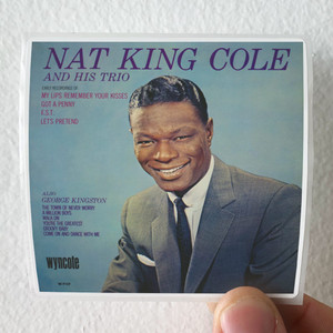 Nat King Cole Nat King Cole Album Cover Sticker Nat King Cole Nat King Cole Album Cover Sticker