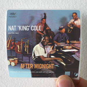 Nat King Cole After Midnight Album Cover Sticker Nat King Cole After Midnight Album Cover Sticker