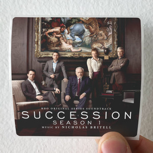 Nicholas Britell Succession Season 1 Album Cover Sticker Nicholas Britell Succession Season 1 Album Cover Sticker