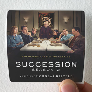 Nicholas Britell Succession Season 2 Album Cover Sticker Nicholas Britell Succession Season 2 Album Cover Sticker