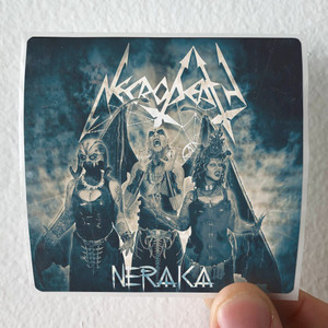 Necrodeath Neraka Album Cover Sticker