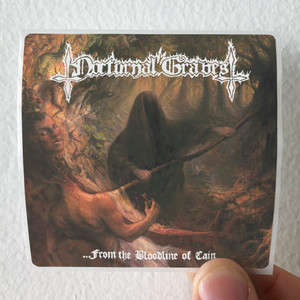 Nocturnal Graves From The Bloodline Of Cain Album Cover Sticker Nocturnal Graves From The Bloodline Of Cain Album Cover Sticker