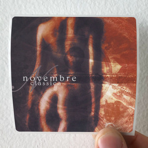 Novembre Classica Album Cover Sticker