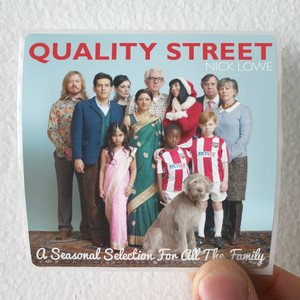 Nick Lowe Quality Street A Seasonal Selection For All The Family Album Cover Sticker Nick Lowe Quality Street A Seasonal Selection For All The Family Album Cover Sticker