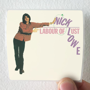 Nick Lowe Labour Of Lust Album Cover Sticker