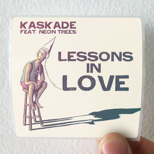 Neon Trees Lessons In Love Headhunterz Remix Album Cover Sticker