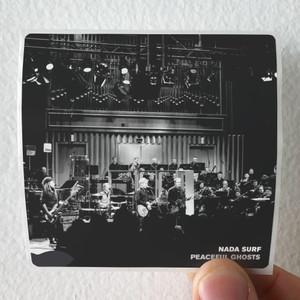 Nada Surf Peaceful Ghosts Album Cover Sticker