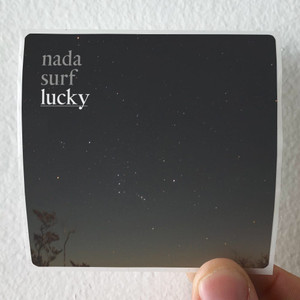 Nada Surf Lucky Album Cover Sticker