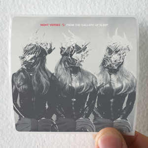 Night Verses From The Gallery Of Sleep Album Cover Sticker