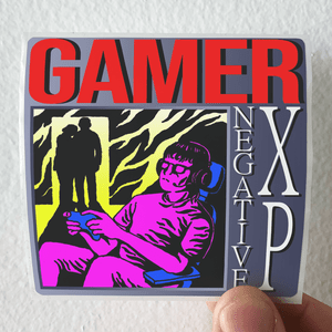 Negative XP Gamer Album Cover Sticker