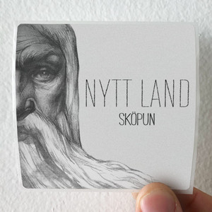 Nytt Land Skpun Songs From Elder Edda Album Cover Sticker Nytt Land Skpun Songs From Elder Edda Album Cover Sticker