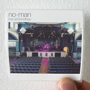 No-Man Love And Endings Album Cover Sticker No-Man Love And Endings Album Cover Sticker