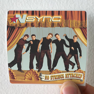 NSYNC No Strings Attached 2 Album Cover Sticker