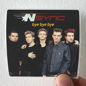NSYNC Bye Bye Bye Album Cover Sticker NSYNC Bye Bye Bye Album Cover Sticker