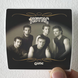 NSYNC Gone 1 Album Cover Sticker