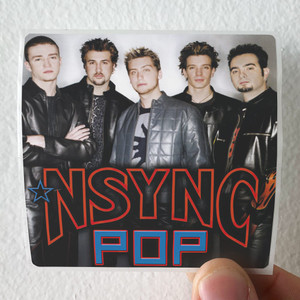 NSYNC Pop Album Cover Sticker