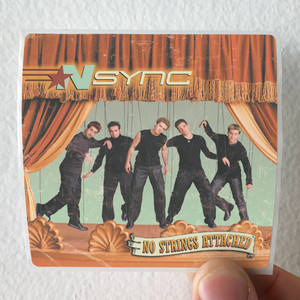 NSYNC No Strings Attached Album Cover Sticker NSYNC No Strings Attached Album Cover Sticker