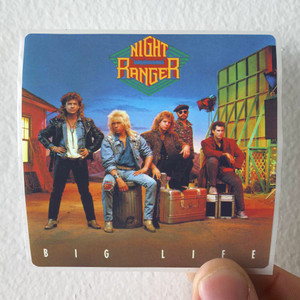 Night Ranger Big Life 1 Album Cover Sticker