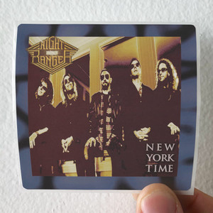 Night Ranger New York Time Album Cover Sticker