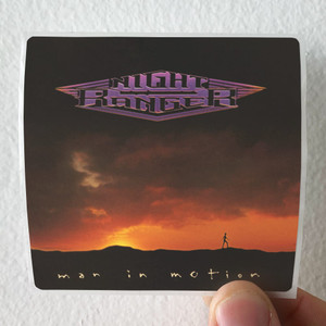 Night Ranger Man In Motion Album Cover Sticker