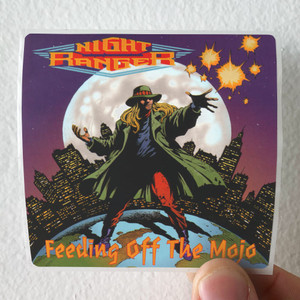 Night Ranger Feeding Off The Mojo Album Cover Sticker