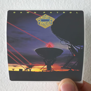Night Ranger Dawn Patrol 1 Album Cover Sticker