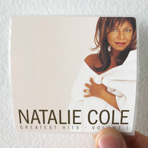 Natalie Cole Greatest Hits Volume 1 Album Cover Sticker Natalie Cole Greatest Hits Volume 1 Album Cover Sticker