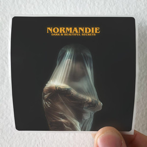 Normandie Dark Beautiful Secrets Album Cover Sticker