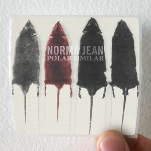 Norma Jean Polar Similar Album Cover T-Shirt White