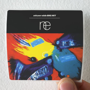 Nitzer Ebb Big Hit Album Cover Sticker