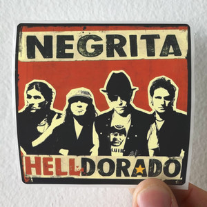 Negrita Helldorado Album Cover Sticker Negrita Helldorado Album Cover Sticker