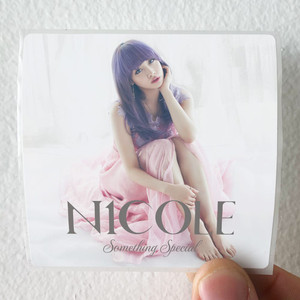 Nicole Something Special Album Cover Sticker