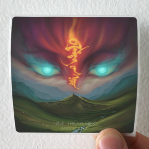 Nine Treasures Wisdom Eyes Album Cover Sticker