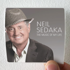 Neil Sedaka The Music Of My Life Album Cover Sticker Neil Sedaka The Music Of My Life Album Cover Sticker