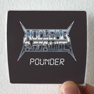 Nuclear Assault Pounder 1 Album Cover Sticker