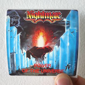 Nightmare Power Of The Universe Album Cover Sticker Nightmare Power Of The Universe Album Cover Sticker