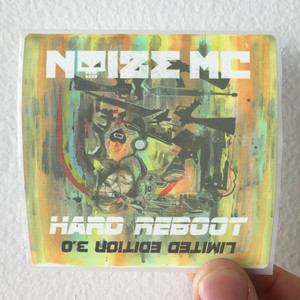Noize MC Hard Reboot Album Cover Sticker