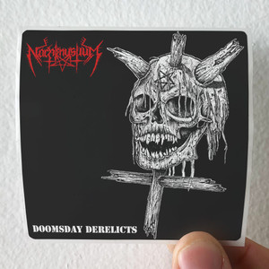 Nachtmystium Doomsday Derelicts Album Cover Sticker Nachtmystium Doomsday Derelicts Album Cover Sticker