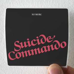 No More Suicide Commando Album Cover Sticker