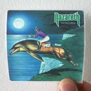 Nazareth The Fool Circle Album Cover Sticker