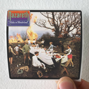 Nazareth Malice In Wonderland Album Cover Sticker Nazareth Malice In Wonderland Album Cover Sticker