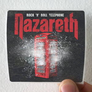 Nazareth Rock N Roll Telephone Album Cover Sticker Nazareth Rock N Roll Telephone Album Cover Sticker
