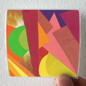 Neon Indian Psychic Chasms Album Cover Sticker