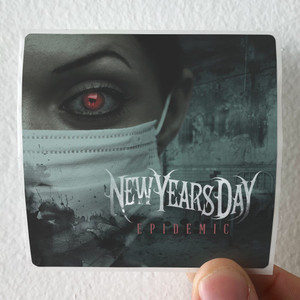 New Years Day Epidemic Album Cover Sticker New Years Day Epidemic Album Cover Sticker