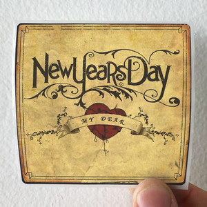 New Years Day My Dear Album Cover Sticker New Years Day My Dear Album Cover Sticker