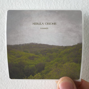 Nebula Orionis Summer Album Cover Sticker Nebula Orionis Summer Album Cover Sticker